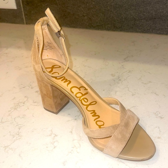 Sam Edelman OMAR Suede block heel - Picture 1 of 6